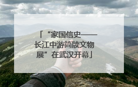 “家国信史——长江中游简牍文物展”在武汉开幕