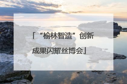 “榆林智造”创新成果闪耀丝博会