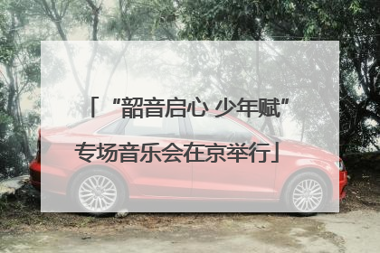 “韶音启心 少年赋”专场音乐会在京举行