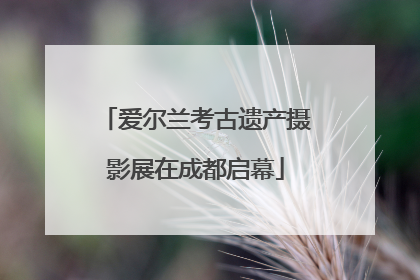 爱尔兰考古遗产摄影展在成都启幕