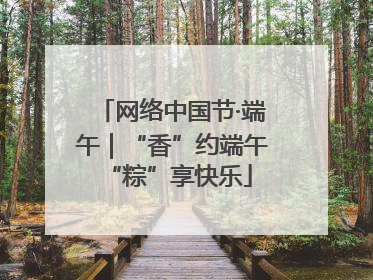 网络中国节·端午｜“香”约端午 “粽”享快乐