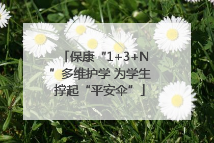 保康“1+3+N”多维护学 为学生撑起“平安伞”