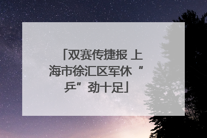 双赛传捷报 上海市徐汇区军休“乒”劲十足