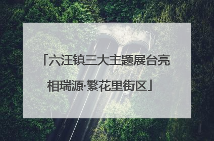 六汪镇三大主题展台亮相瑞源·繁花里街区