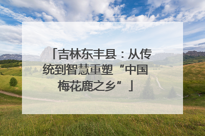 吉林东丰县：从传统到智慧重塑“中国梅花鹿之乡”