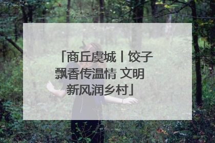 商丘虞城丨饺子飘香传温情 文明新风润乡村