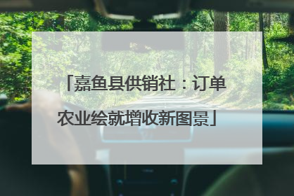 嘉鱼县供销社：订单农业绘就增收新图景