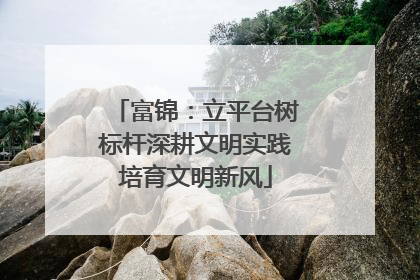 富锦：立平台树标杆深耕文明实践培育文明新风