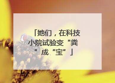 她们，在科技小院试验变“粪”成“宝”