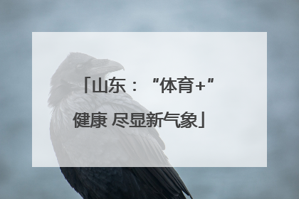 山东：“体育+”健康 尽显新气象
