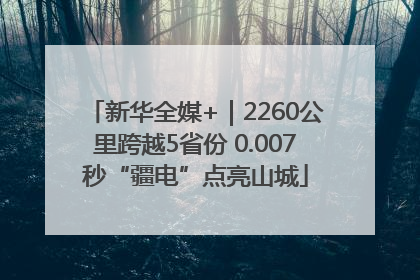 新华全媒+｜2260公里跨越5省份 0.007秒“疆电”点亮山城