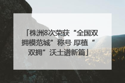株洲8次荣获“全国双拥模范城”称号 厚植“双拥”沃土谱新篇