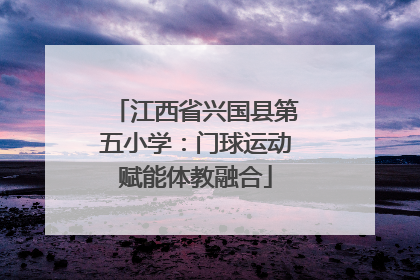 江西省兴国县第五小学：门球运动赋能体教融合