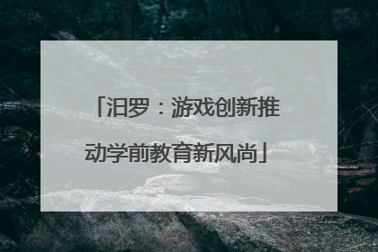 汨罗：游戏创新推动学前教育新风尚
