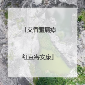 艾香驱病瘴 红豆寄安康
