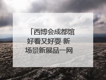 西博会成都馆好看又好耍 新场景新展品一网打尽“成都智造”｜西博视界