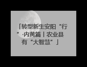 转型新生安阳“行”·内黄篇丨农业县有“大智慧”