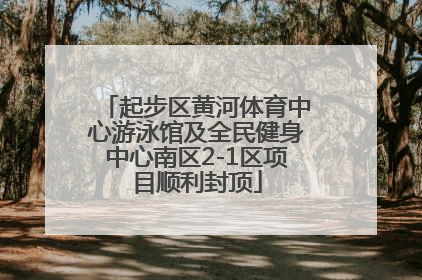起步区黄河体育中心游泳馆及全民健身中心南区2-1区项目顺利封顶