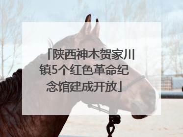 陕西神木贺家川镇5个红色革命纪念馆建成开放